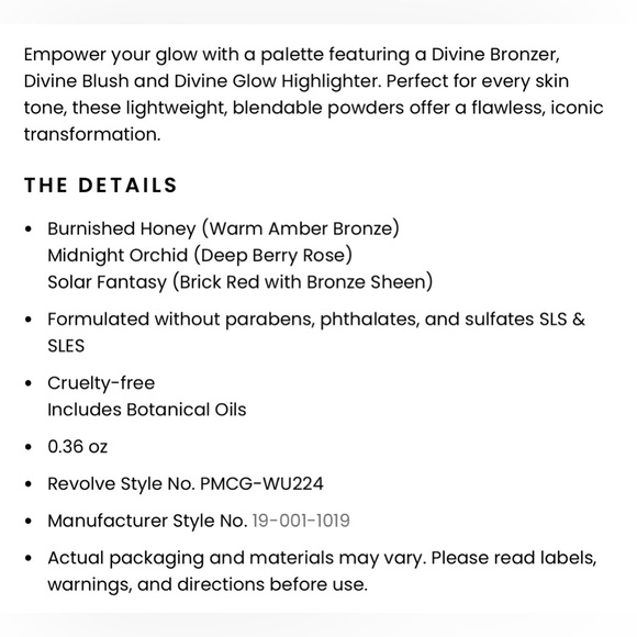 ONLY 1! Pat McGrath Divine Blush + Bronze + Glow Trio SUPERNOVA SIREN 🪞 NEW - Picture 6 of 7